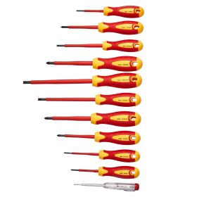 Insulated Screwdriver Set, 11-Piece Professional Electrical Screwdriver Set, 1000V Insulated Electrician Tool Set